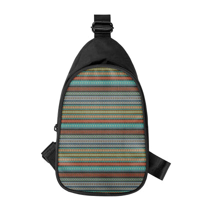 Indian Ethnic Pattern Print Chest Bag