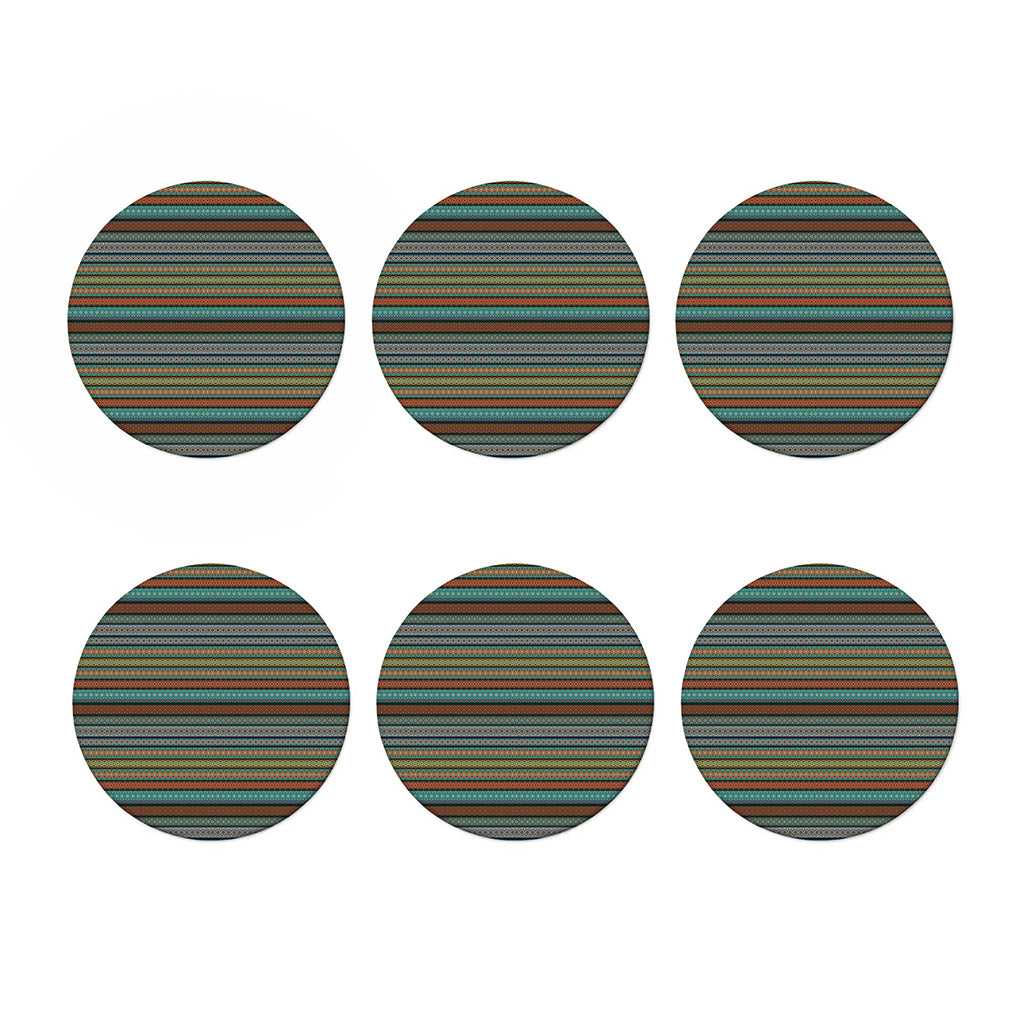Indian Ethnic Pattern Print Coaster Set