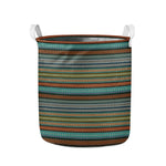 Indian Ethnic Pattern Print Collapsible Laundry Basket