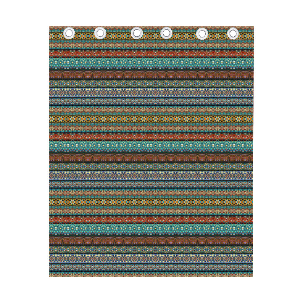 Indian Ethnic Pattern Print Curtain