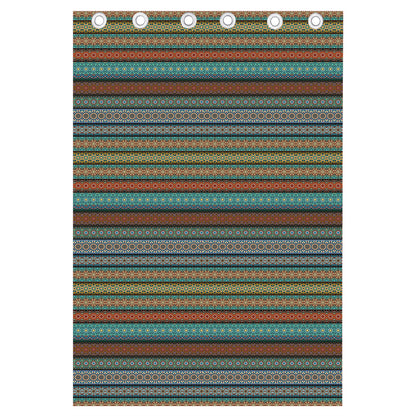 Indian Ethnic Pattern Print Curtain