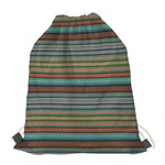 Indian Ethnic Pattern Print Drawstring Bag