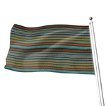 Indian Ethnic Pattern Print Flag