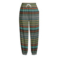 Indian Ethnic Pattern Print Fleece Lined Knit Pants