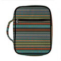 Indian Ethnic Pattern Print Front Pocket Bible Bag