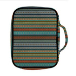 Indian Ethnic Pattern Print Front Pocket Bible Bag