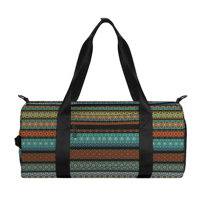 Indian Ethnic Pattern Print Gym Bag