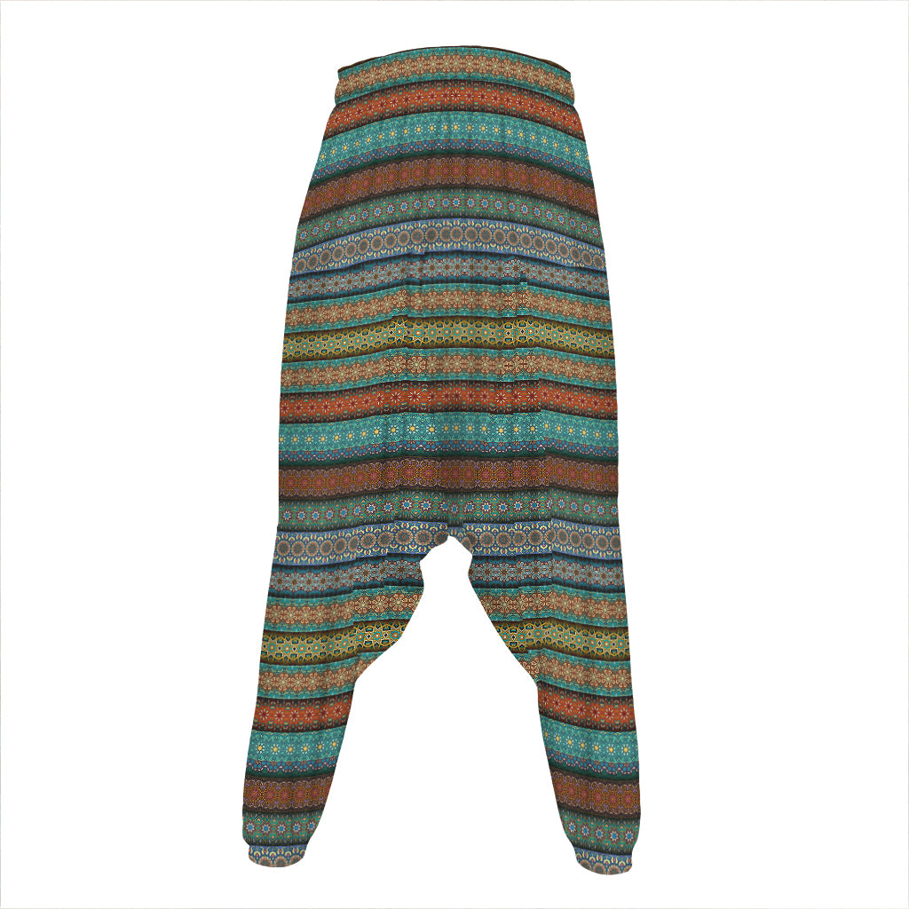 Indian Ethnic Pattern Print Hammer Pants
