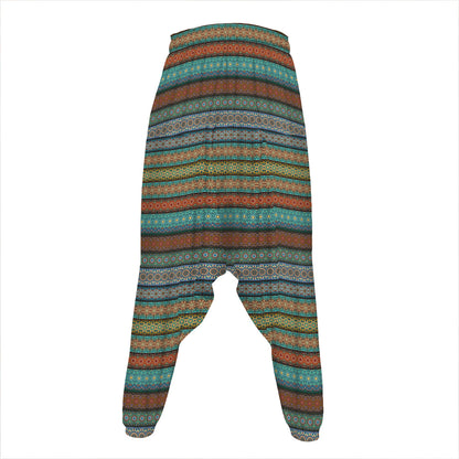 Indian Ethnic Pattern Print Hammer Pants