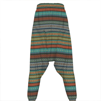 Indian Ethnic Pattern Print Hammer Pants