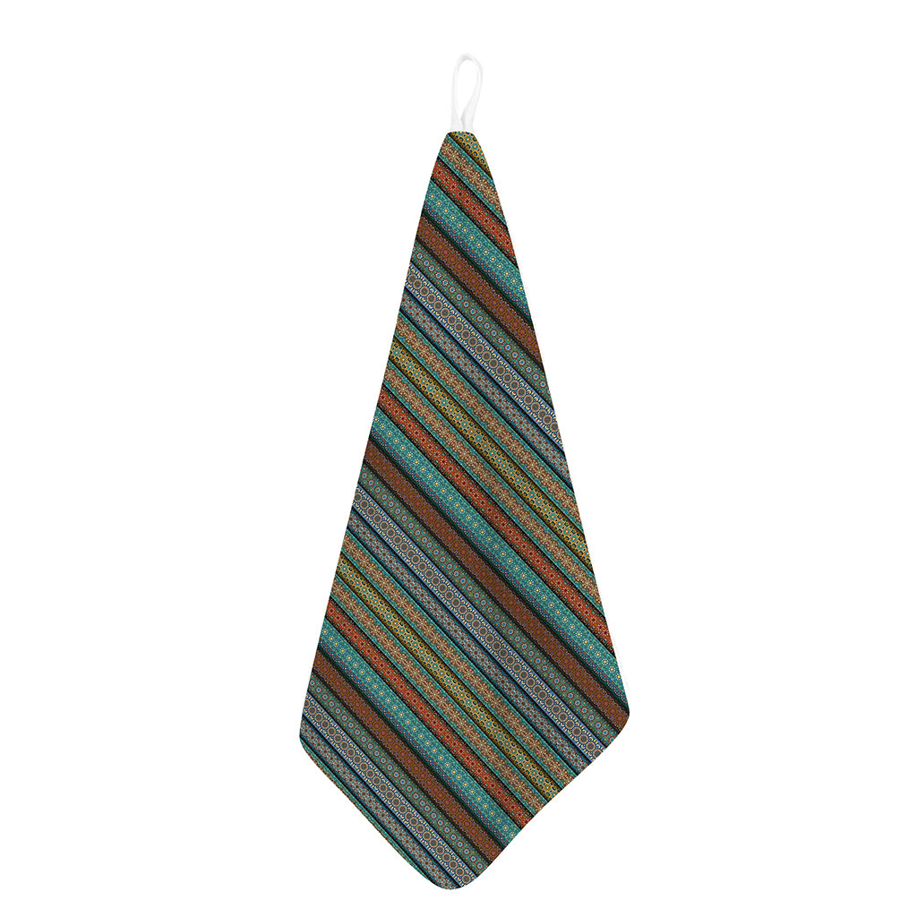 Indian Ethnic Pattern Print Hand Towel