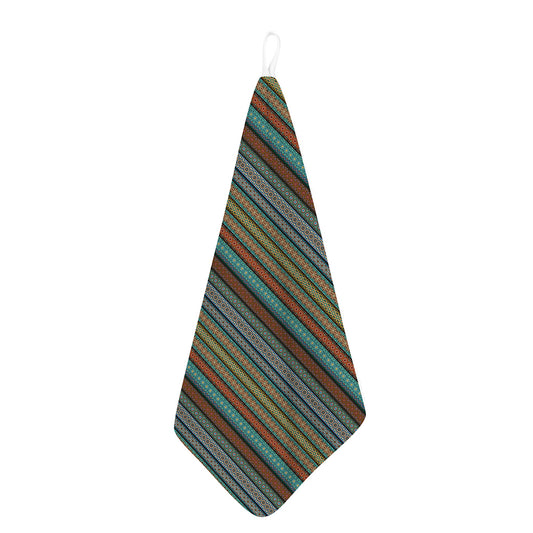 Indian Ethnic Pattern Print Hand Towel