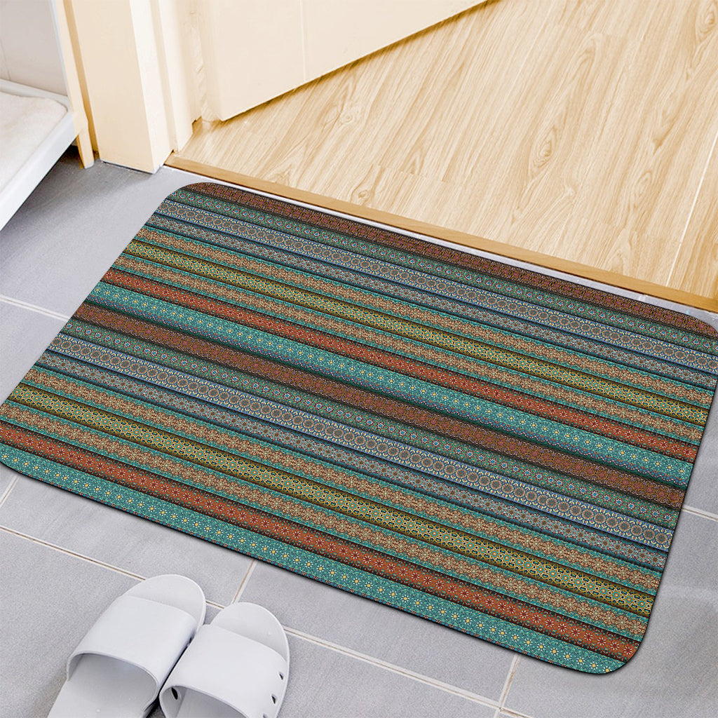 Indian Ethnic Pattern Print Indoor Door Mat