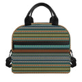 Indian Ethnic Pattern Print Insulated Lunch Bag