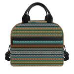 Indian Ethnic Pattern Print Insulated Lunch Bag