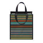 Indian Ethnic Pattern Print Insulated Lunch Tote