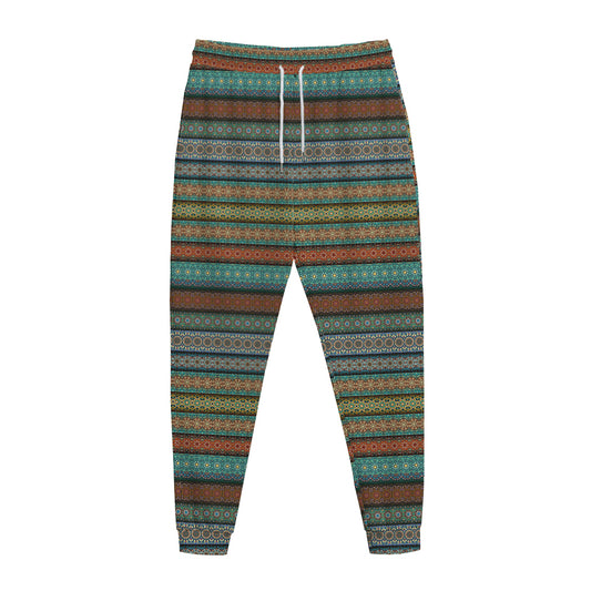 Indian Ethnic Pattern Print Jogger Pants