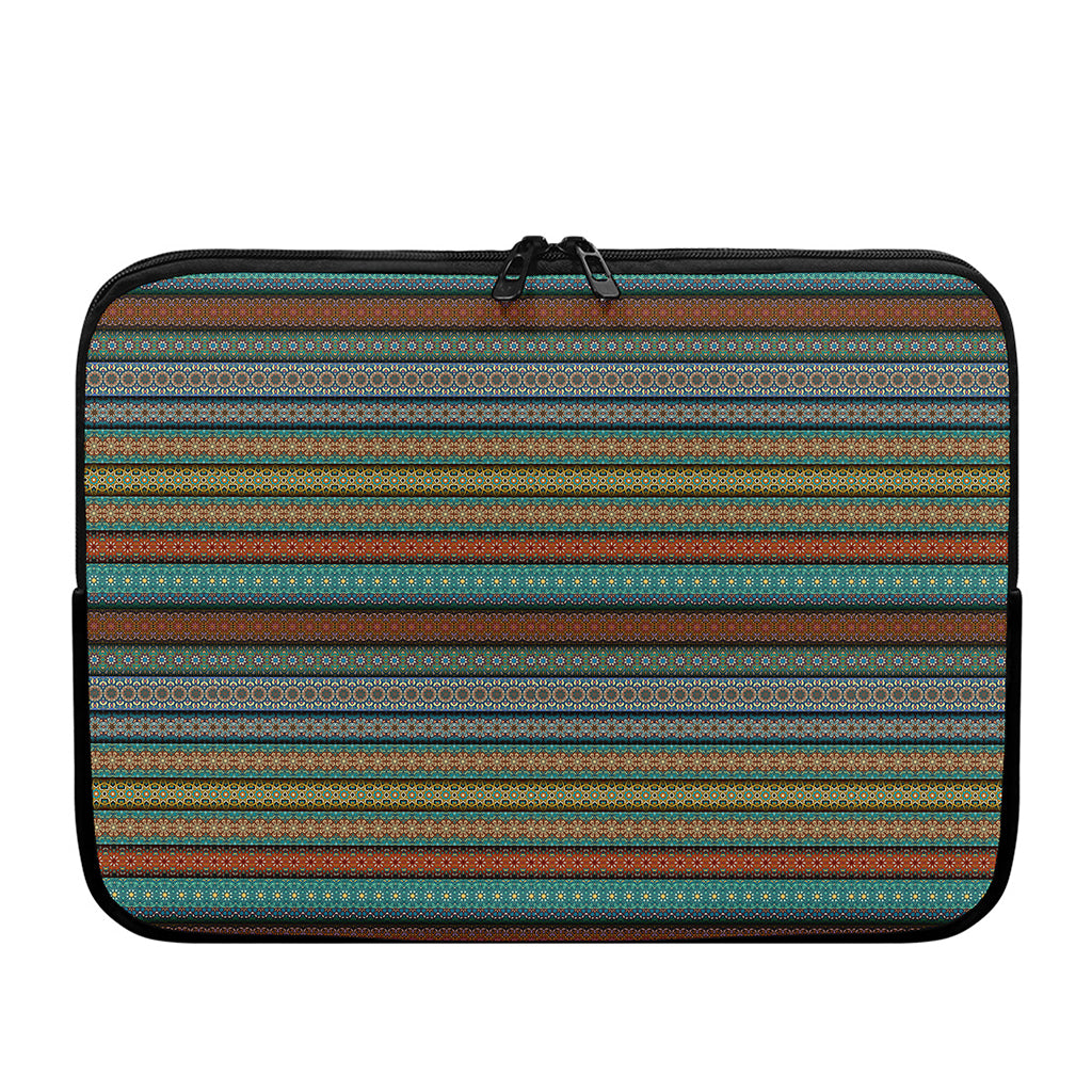 Indian Ethnic Pattern Print Laptop Sleeve