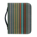 Indian Ethnic Pattern Print Leather Bible Cover