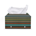 Indian Ethnic Pattern Print Leather Tissue Box Cover