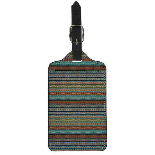 Indian Ethnic Pattern Print Luggage Tag