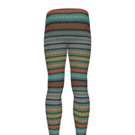 Indian Ethnic Pattern Print Men's leggings