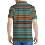 Indian Ethnic Pattern Print Men's Polo Shirt