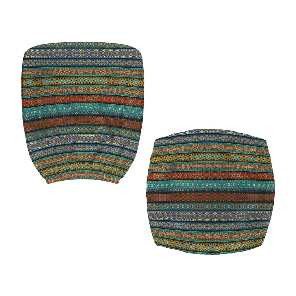 Indian Ethnic Pattern Print Office Chair Cover