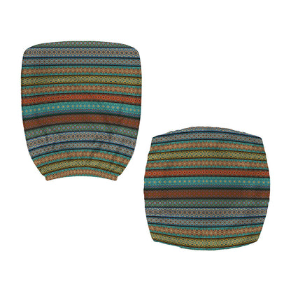 Indian Ethnic Pattern Print Office Chair Cover