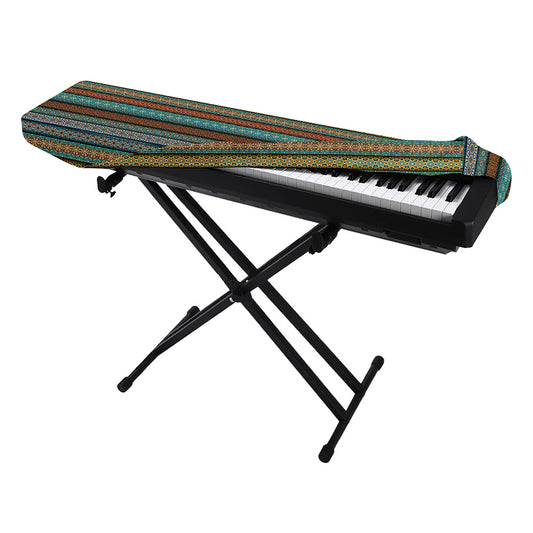 Indian Ethnic Pattern Print Piano Keyboard Cover