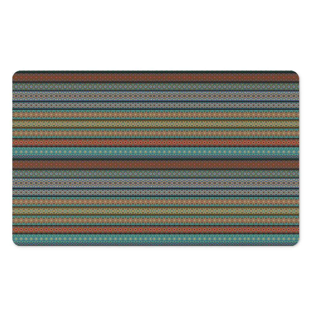 Indian Ethnic Pattern Print Polyester Doormat