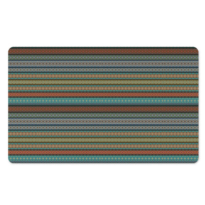 Indian Ethnic Pattern Print Polyester Doormat