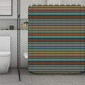 Indian Ethnic Pattern Print Polyester Shower Curtain