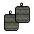 Indian Ethnic Pattern Print Pot Holders
