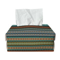 Indian Ethnic Pattern Print Rectangle Tissue Box Cover