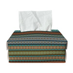 Indian Ethnic Pattern Print Rectangle Tissue Box Cover