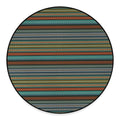 Indian Ethnic Pattern Print Round Floor Mat