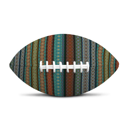 Indian Ethnic Pattern Print Rugby Ball