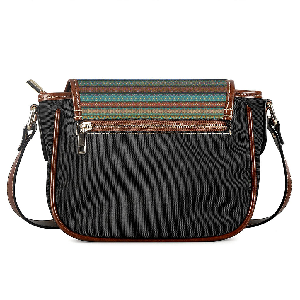 Indian Ethnic Pattern Print Saddle Bag
