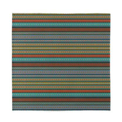 Indian Ethnic Pattern Print Silk Bandana