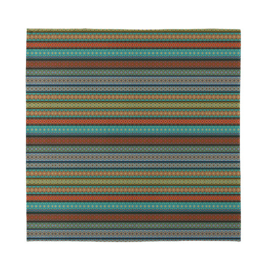 Indian Ethnic Pattern Print Silk Bandana