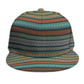 Indian Ethnic Pattern Print Snapback Cap