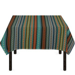 Indian Ethnic Pattern Print Tablecloth