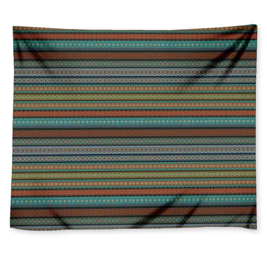 Indian Ethnic Pattern Print Tapestry