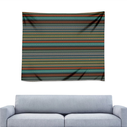 Indian Ethnic Pattern Print Tapestry