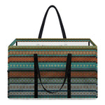 Indian Ethnic Pattern Print Utility Tote Bag