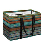 Indian Ethnic Pattern Print Utility Tote Bag