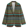 Indian Ethnic Pattern Print Women's Cotton Blazer
