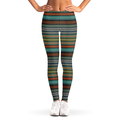 Indian Ethnic Pattern Print Women's Leggings