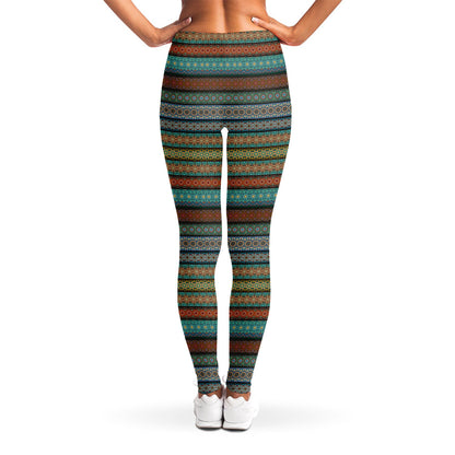 Indian Ethnic Pattern Print Women's Leggings
